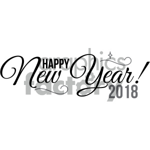 Happy new year 2018