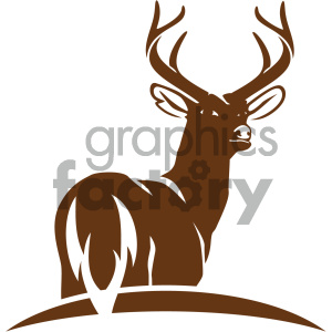 deer vector icon