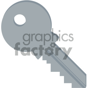 key vector flat icon