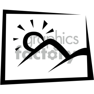 photo vector flat icon