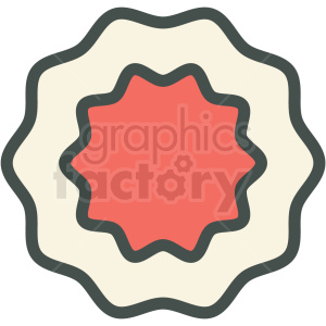 badge vector icon clip art