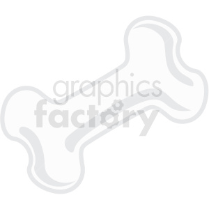 bone icon clipart with no background