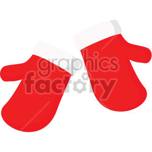 christmas mittens icon