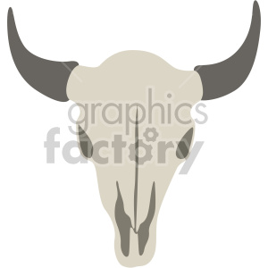 cattle skull