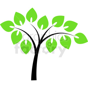Tree Clipart - Royalty-Free Tree Vector Clip Art Images at Graphics Factory