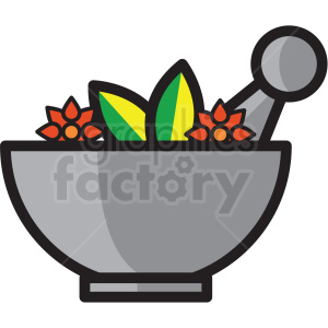 bowl salad vector icon clipart