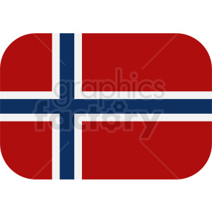 flag of Norway vector