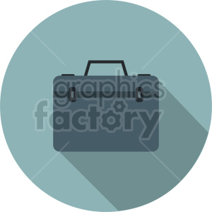 briefcase vector clipart 2