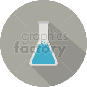 laboratory beaker vector icon graphic clipart 1