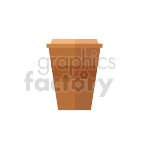 coffee cup vector clipart 02