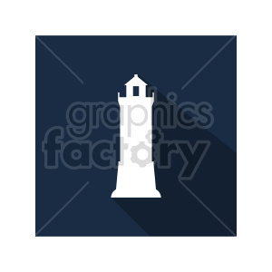 lighthouse vector graphic icon
