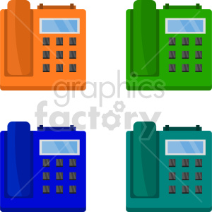 telephone bundle vector graphic