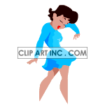 animated girl doing ballet