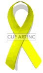 Animated yellow ribbon