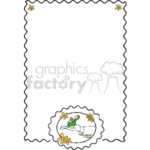 Diamond ring border