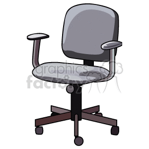 Gray Office Chair