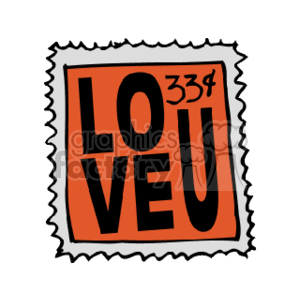 love u stamp