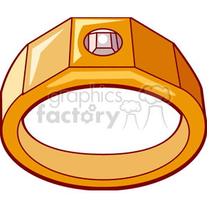 Gold Ring with Diamond