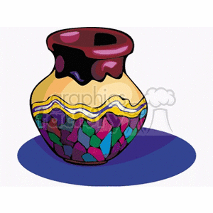 Colorful Decorative Vase