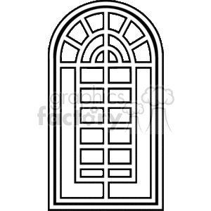 Arched Window - Classic Household Interior Design Element