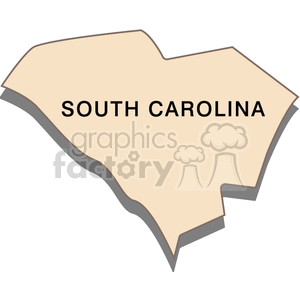 South Carolina State Outline