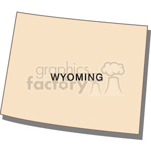 state-Wyoming cream
