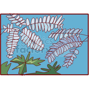 Stylized Plant Leaves