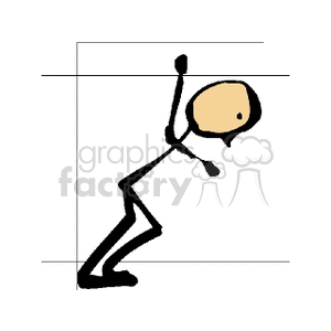 Jumping Stick Figure