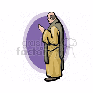 Monk Praying