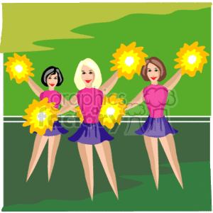 Sports Cheerleading Team