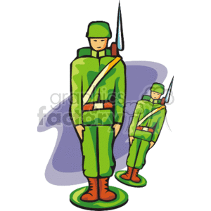 Green Toy Soldier