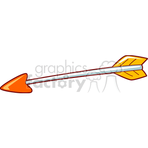 Arrow With Orange Tip