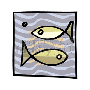 Pisces Zodiac Sign - Two Fishes Symbol