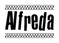 Alfreda Checkered Flag Design