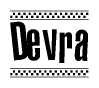 Devra Checkered Flag Design