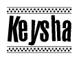 Keysha Racing Checkered Flag