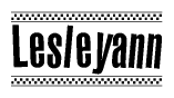 Lesleyann Racing Checkered Flag