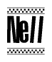 Nell Checkered Flag Design