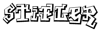 The clipart image features a stylized text in a graffiti font that reads Stifler.