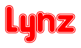 The image displays the word Lynz written in a stylized red font with hearts inside the letters.