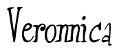 The image is a stylized text or script that reads 'Veronnica' in a cursive or calligraphic font.