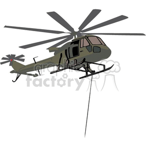 Military Helicopter - UH-1 Huey