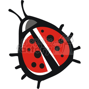 Cartoon Ladybug