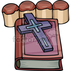 Bible and a cross