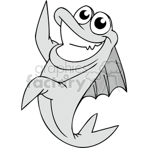a smiling sailfish