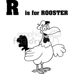 R as in Rooster