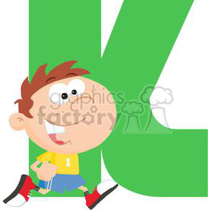   2755-Funny-Cartoon-Alphabet-K 