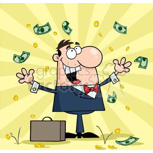 3195-Happy-Businessman-With-Money