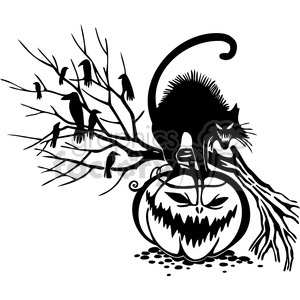 Halloween clipart illustrations 005