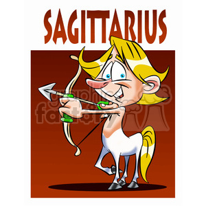   sagittarius horoscope cartoon 